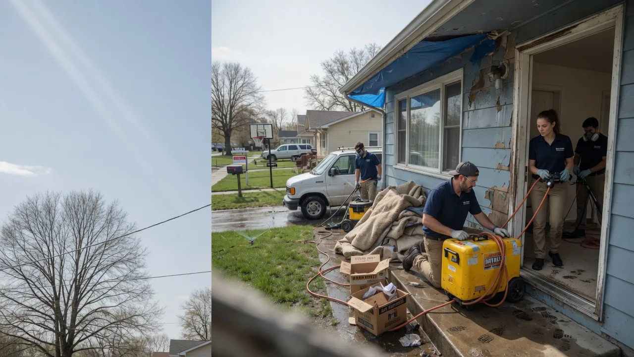 Basement Flood Cleanup in Portland, MO near me